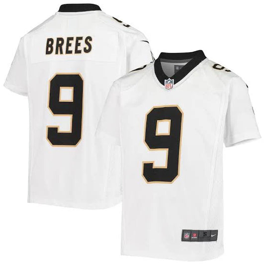 Drew Brees YOUTH KIDS New Orleans Saints Official NFL Nike Jersey white