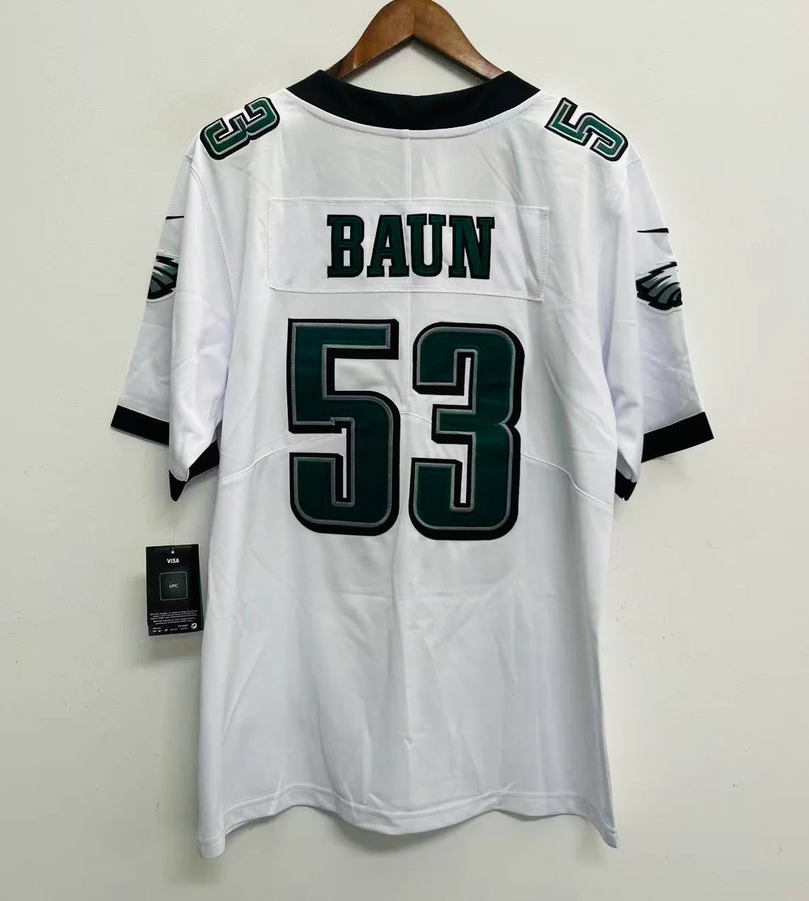 Zack Baun YOUTH KIDS Philadelphia Eagles Jersey Nike white