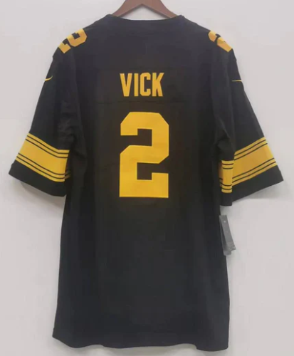 Michael Vick Pittsburgh Steelers Jersey black