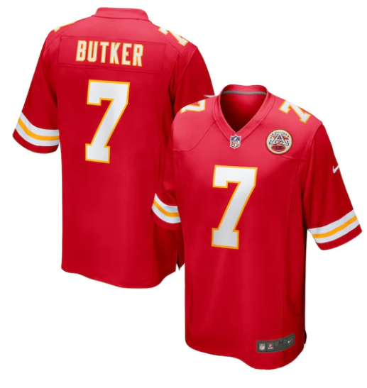 Harrison Butker Kansas City Chiefs Official NFL Nike Jersey