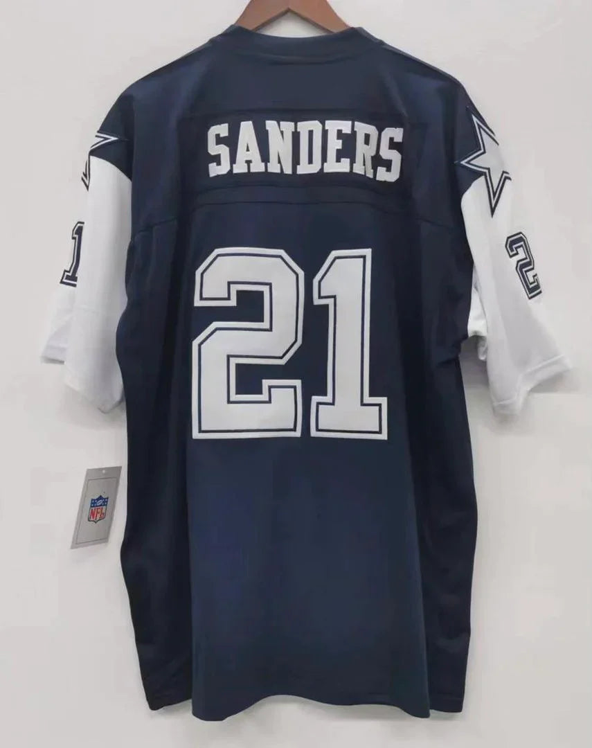 Deion Sanders 1995 Dallas Cowboys Official NFL Jersey Mitchell & Ness