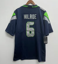 Jalen Milroe YOUTH KIDS Seattle Seahawks Official NFL Nike Jersey