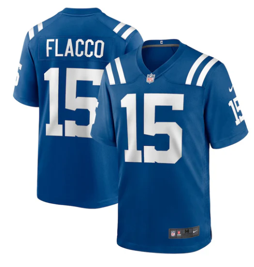 Joe Flacco Indianapolis Colts Official NFL Nike jersey