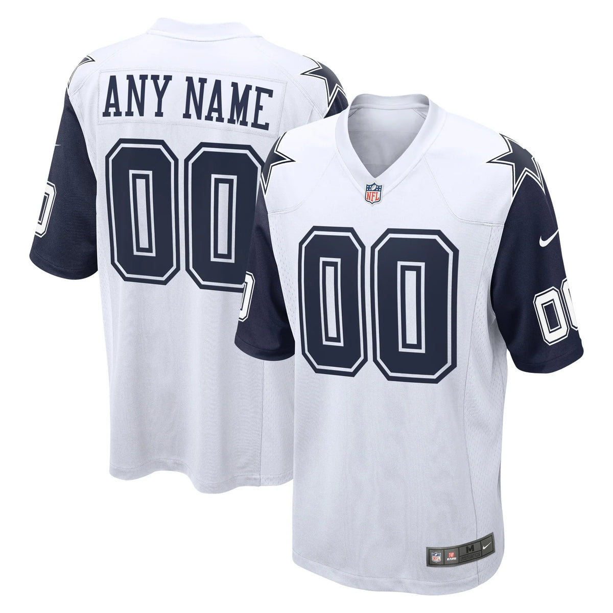 Any name & Number customized Dallas Cowboys Official NFL Nike Jersey