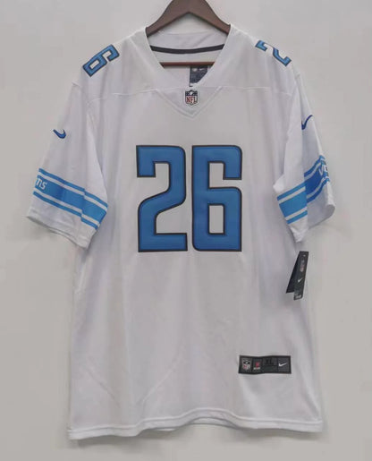 Jahmyr Gibbs Detroit Lions Jersey white Nike