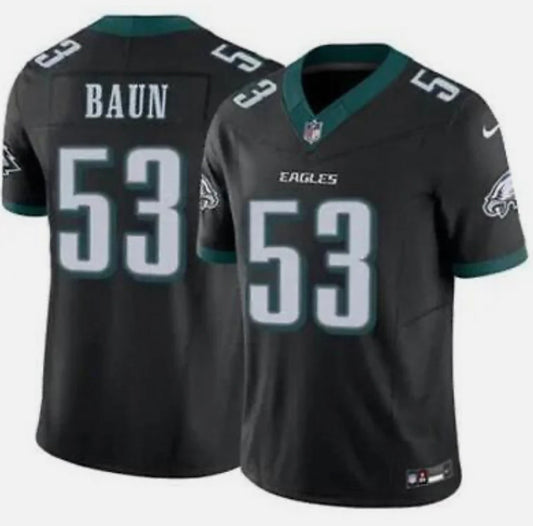 Zack Baun YOUTH KIDS Philadelphia Eagles Jersey Nike black
