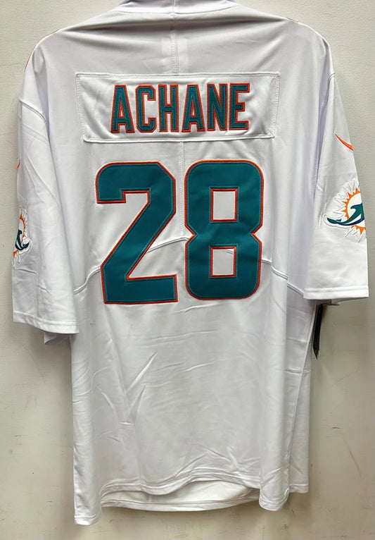 De’von Achane Miami Dolphins Nike Jersey white