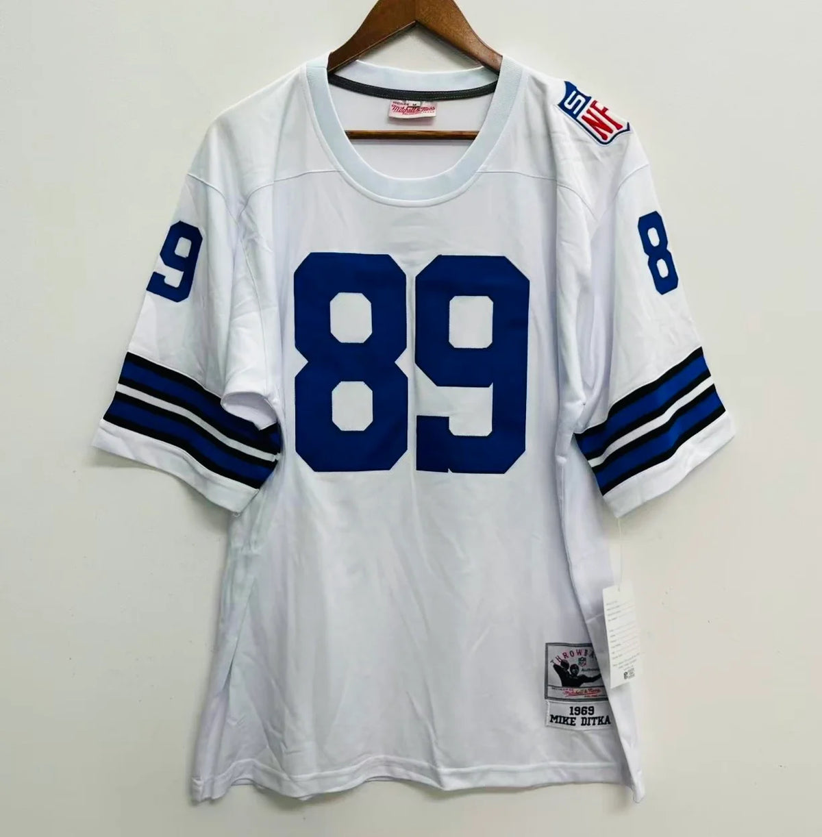 Mike Ditka 1969 Dallas Cowboys Official NFL Mitchell & Ness Jersey