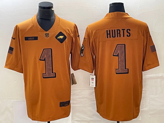 Jalen Hurts Philadelphia Eagles Nike NFL Salute to Service Jersey