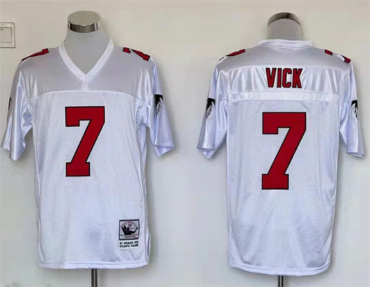 Michael Vick Atlanta Falcons Jersey white Mitchell & Ness