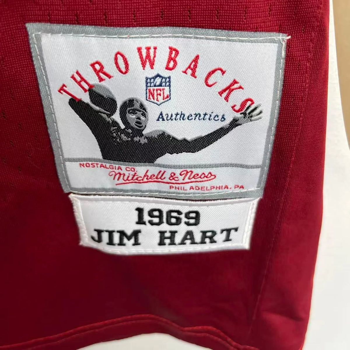 Jim Hart St. Louis Cardinals 1969 NFL Mitchell & Ness Jersey