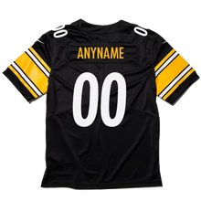 Pittsburgh Steelers Any Name & Number customized YOUTH KIDS Official NFL Jersey black