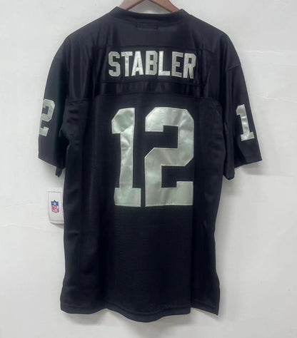 Ken Stabler Oakland Raiders NFL Mitchell & Ness Jersey black