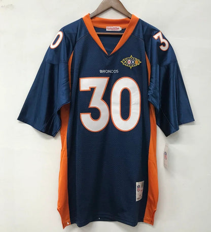 Terrell Davis Mitchell & Ness Denver Broncos Jersey Blue