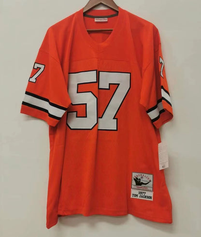 Tom Jackson Mitchell & Ness Denver Broncos Jersey Orange