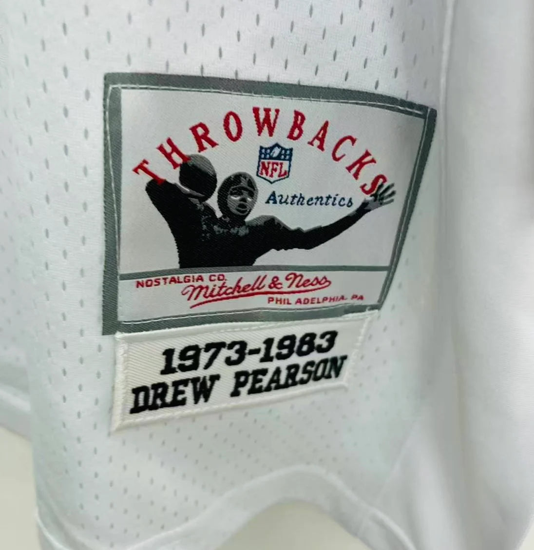 Drew Pearson Dallas Cowboys Official NFL Jersey Mitchell & Ness white