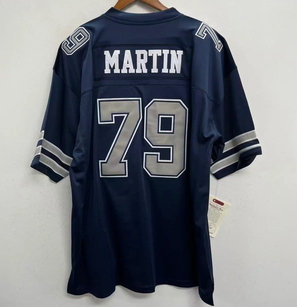 Harvey Martin Dallas Cowboys Official NFL Jersey dark blue Mitchell & Ness