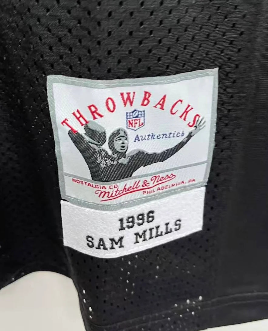 Sam Mills Carolina Panthers Official NFL Mitchell & Ness Jersey
