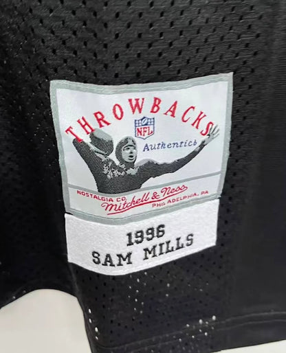 Sam Mills Carolina Panthers Official NFL Mitchell & Ness Jersey