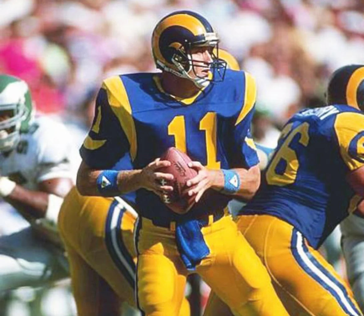 Jim Everett Los Angeles Rams NFL Mitchell & Ness Jersey