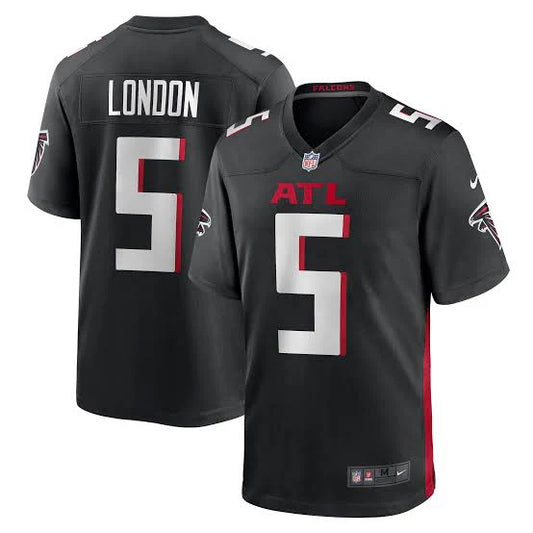 Drake London Atlanta Falcons Official NFL Nike Jersey black