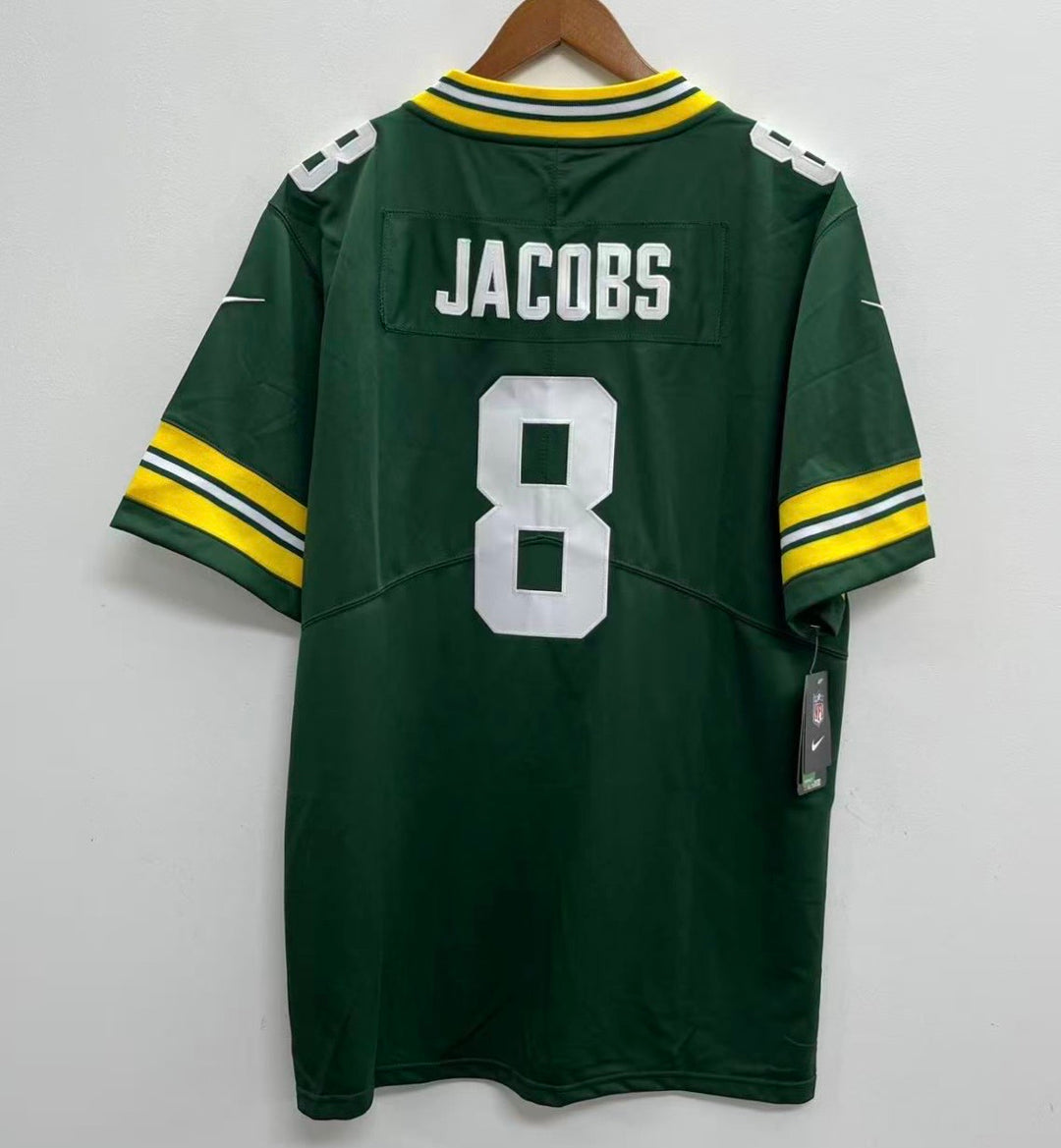 Josh Jacobs YOUTH KIDS Green Bay Packers Official NFL Jersey Green
