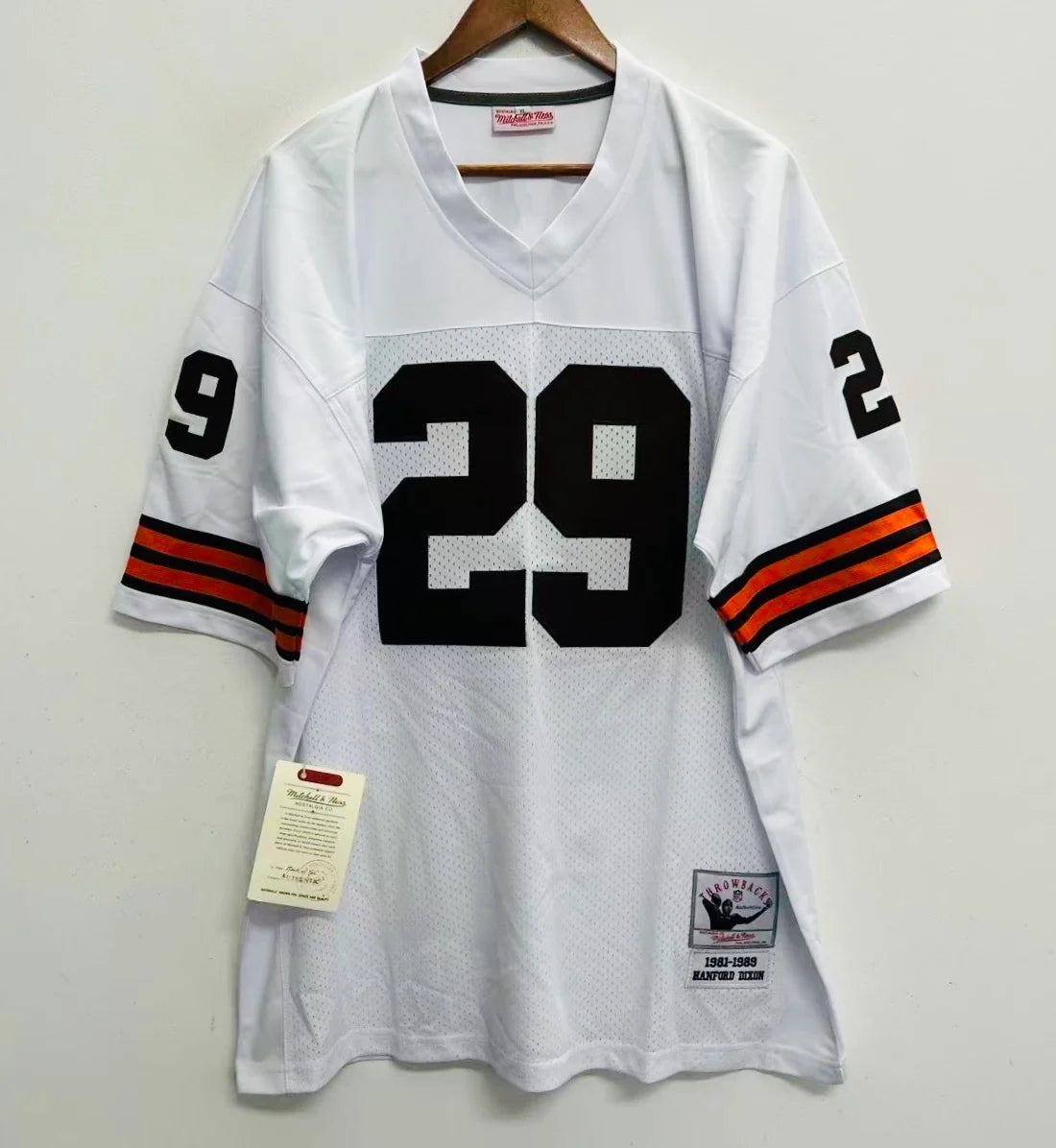 Hanford Dixon Cleveland Browns Official NFL Mitchell & Ness Jersey