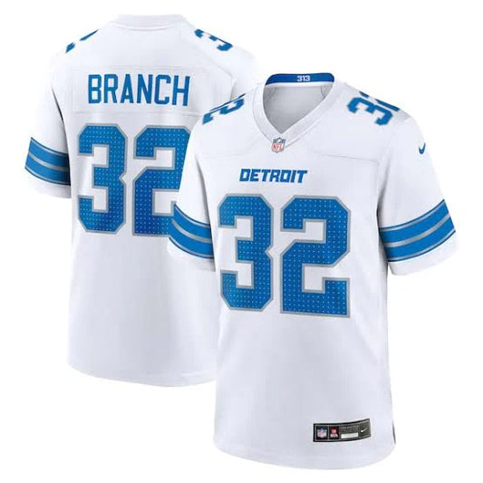 Brian Branch YOUTH KiDS Detroit Lions Official NFL Nike Jersey white