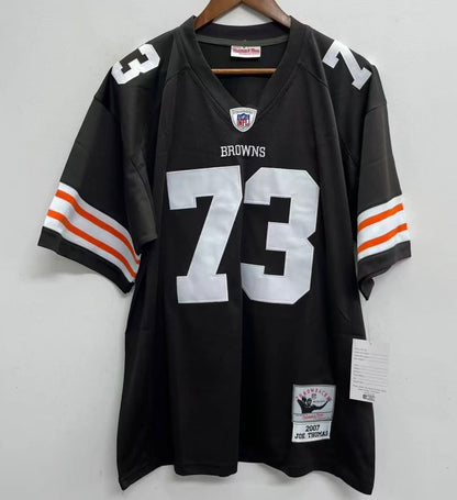 Joe Thomas Cleveland Browns Official NFL Jersey Mitchell & Ness