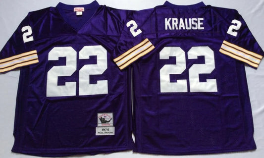 Paul Krause Minnesota Vikings Jersey Mitchell & Ness