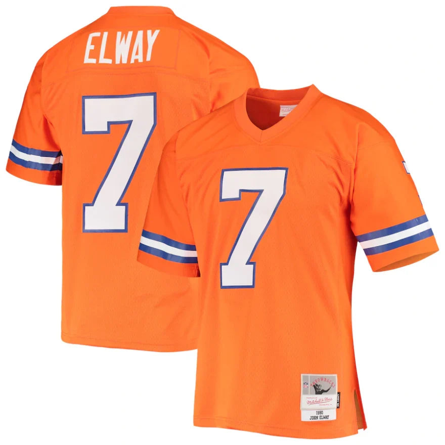 John Elway 1990 Denver Broncos Official NFL Mitchell & Ness Jersey