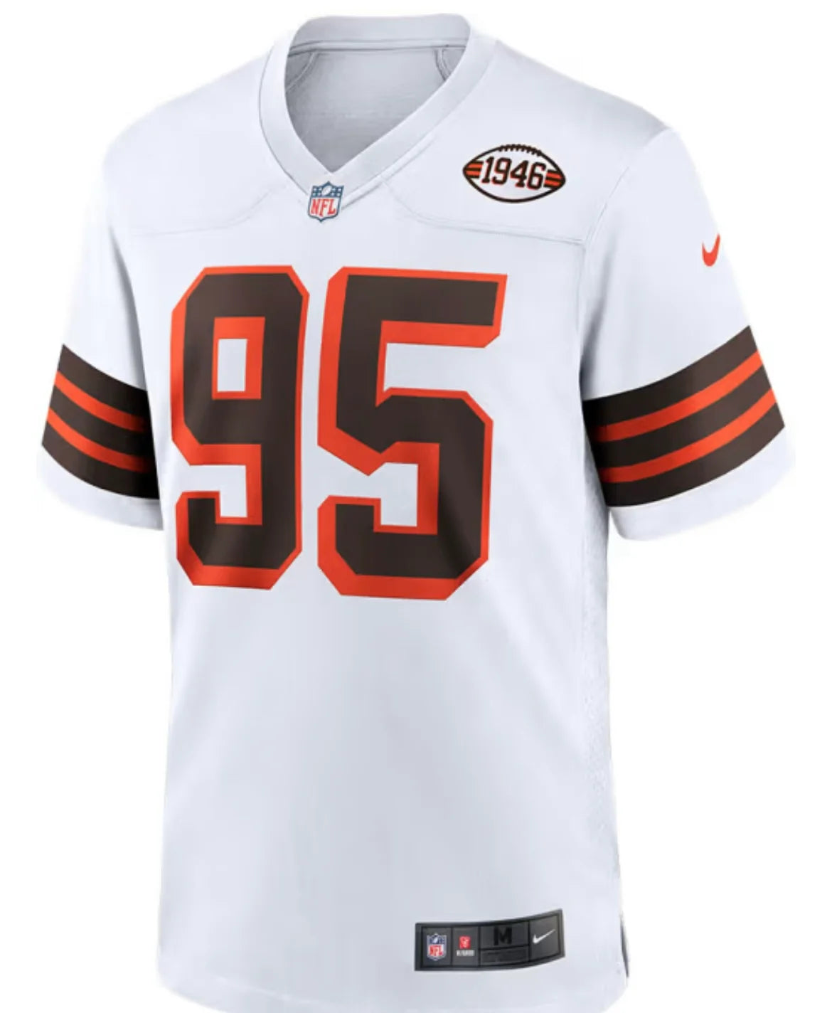Myles Garrett Cleveland Browns Official NFL Jersey Nike White