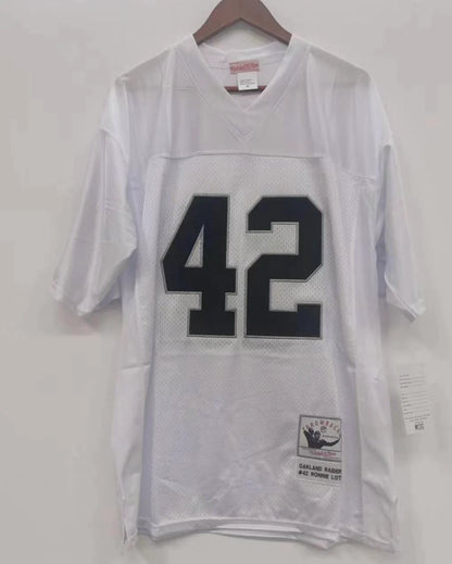 Ronnie Lott Oakland Raiders Jersey white