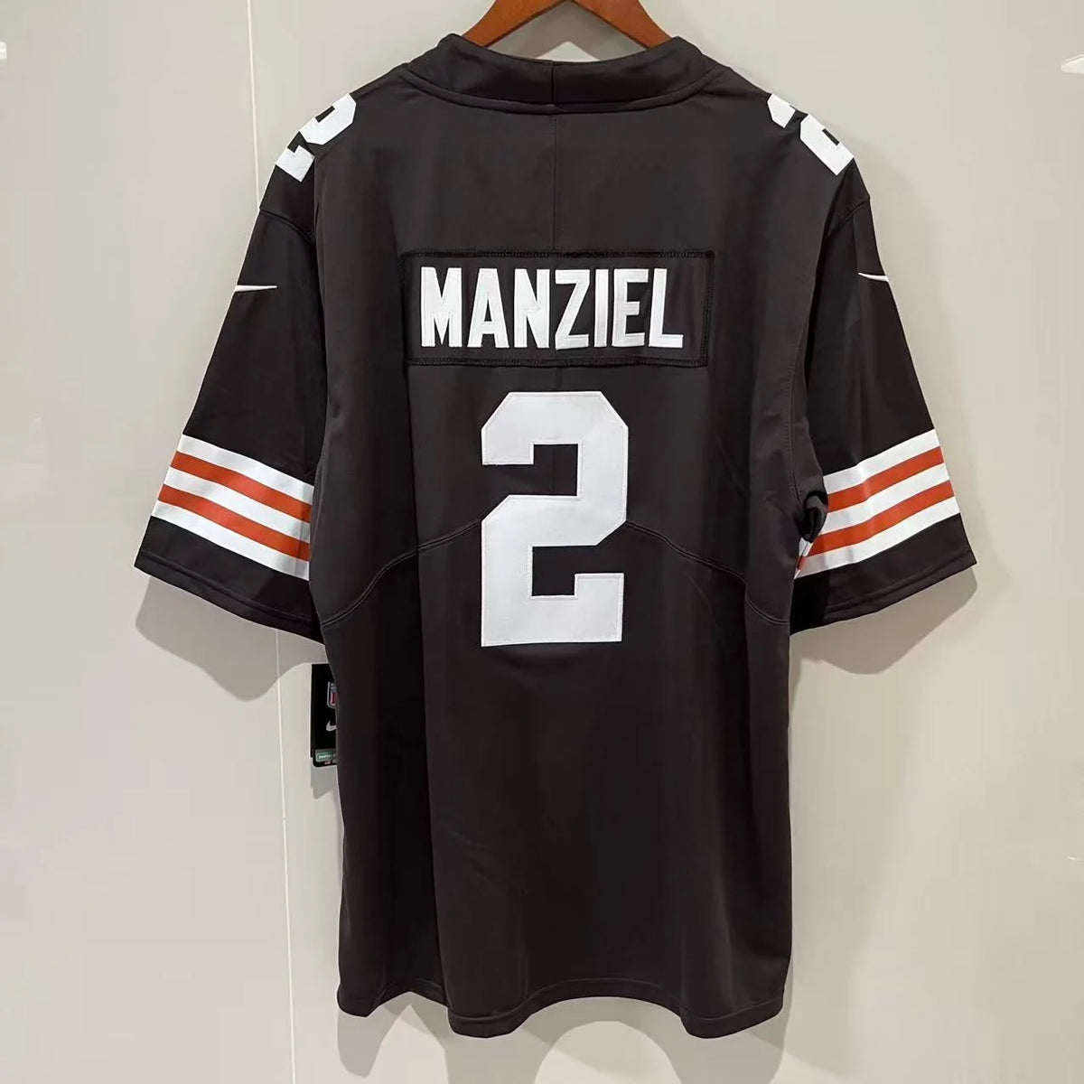 Johnny Manziel Cleveland Browns Official NFL NIKE Jersey
