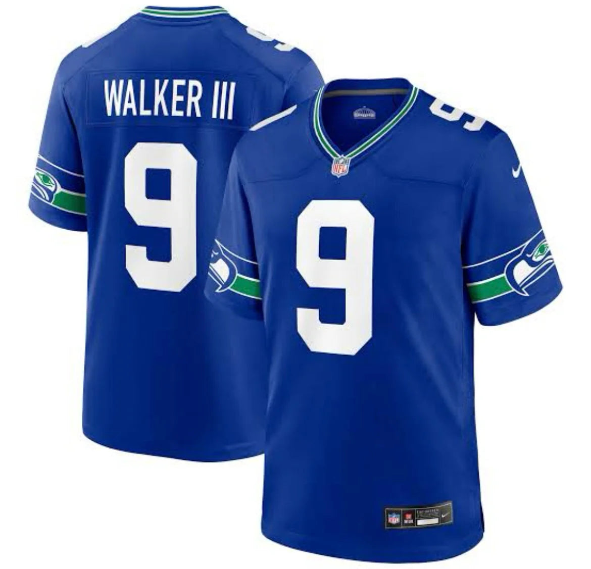 Kenneth Walker III Seattle Seahawks Jersey Nike retro