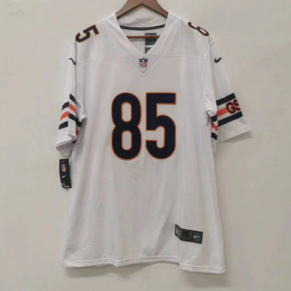 Cole Kmet Chicago Bears Official NFL Nike Jersey white