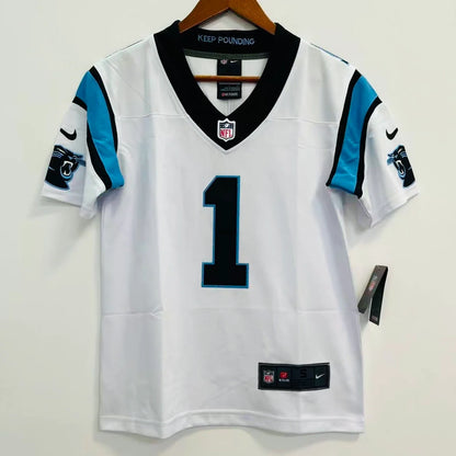 Cam Newton Carolina Panthers Official NFL Nike YOUTH KIDS Jersey white