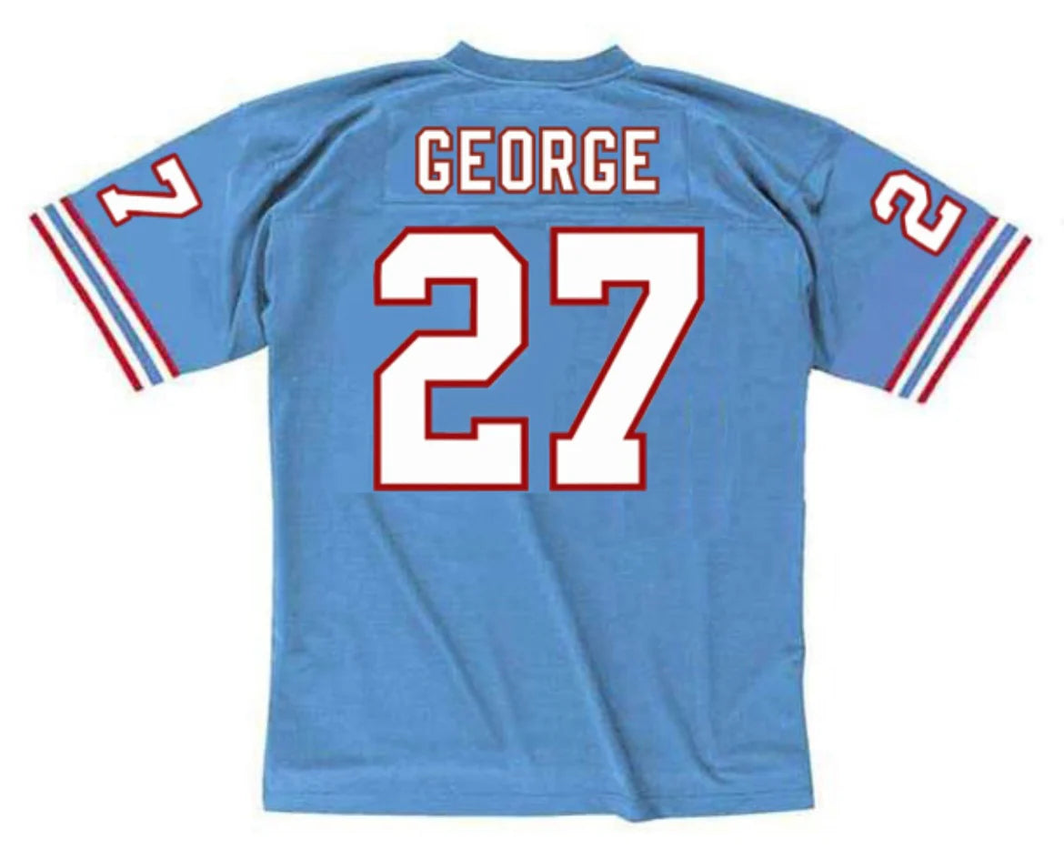 Eddie George Houston Oilers NFL Mitchell & Ness Jersey