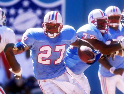Eddie George Houston Oilers NFL Mitchell & Ness Jersey