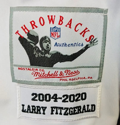 Larry Fitzgerald Arizona Cardinals official NFL Mitchell & Ness Jersey