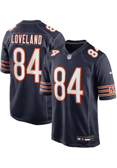 Colston Loveland Chicago Bears YOUTH KIDS Official NFL Nike Jersey blue