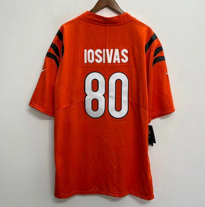 Andrei Iosivas Cincinnati Bengals Official NFL NIKE Jersey Orange