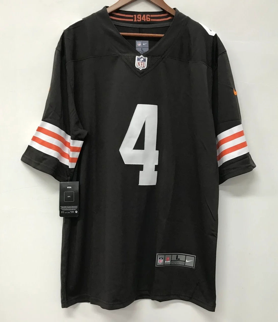 DeShaun Watson Cleveland Browns Official NFL Nike Jersey