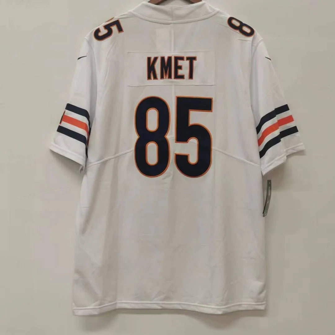 Cole Kmet Chicago Bears Official NFL Nike Jersey white