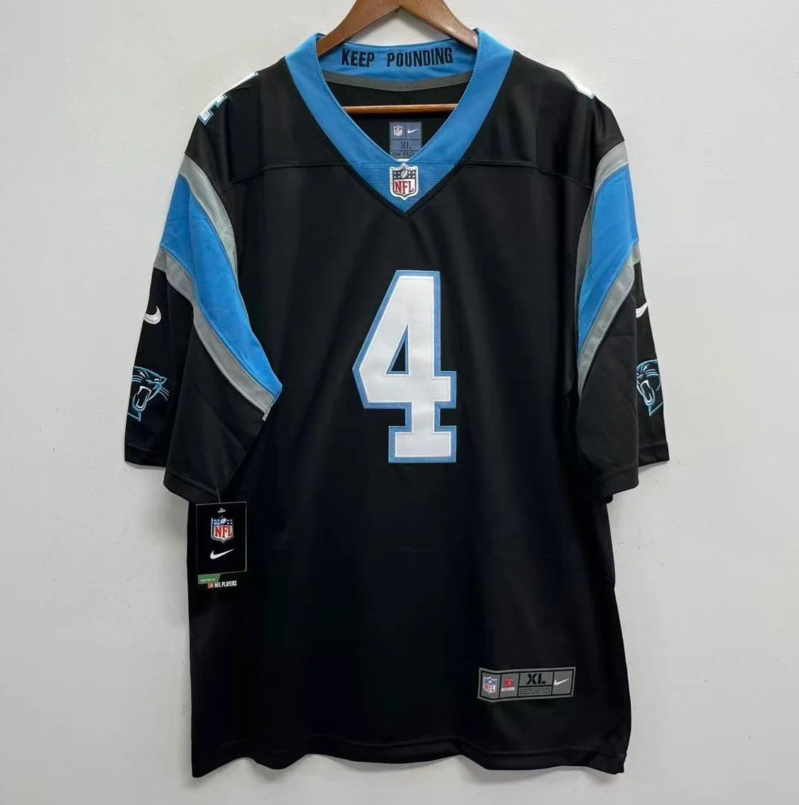 Tetairoa McMillan Carolina Panthers Official NFL NIKE Jersey