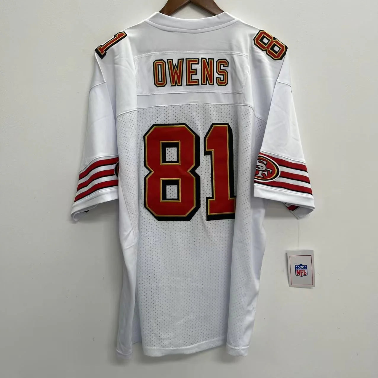 Terrell Owens San Francisco 49ers YOUTH KIDS Jersey white