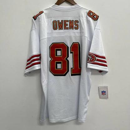 Terrell Owens San Francisco 49ers YOUTH KIDS Jersey white