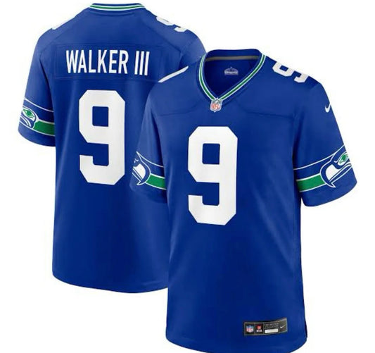 Kenneth Walker III YOUTH KIDS Seattle Seahawks Official NFL Nike Retro Jersey