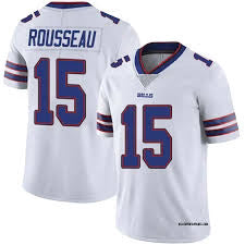 Gregory Rousseau Youth Kids Buffalo Bills Official NFL Nike Jersey White