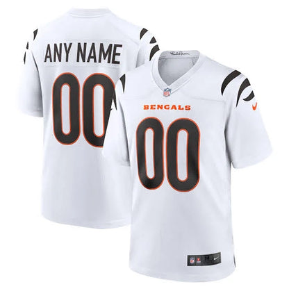 Any name & Number Cincinnati Bengals Official NFL Nike customized jersey white